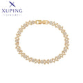 Bracelet-764 Xuping Jewelry Exquisite Diamond 18K Gold Color Jewelry Bracelet Festive Gift Ladies Bracelet