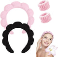 Gmagic 2024 Polyester Pearl Accessories Hair Hoop Fashion Girls Towel Hairband Ladies Hair Accessories for Women