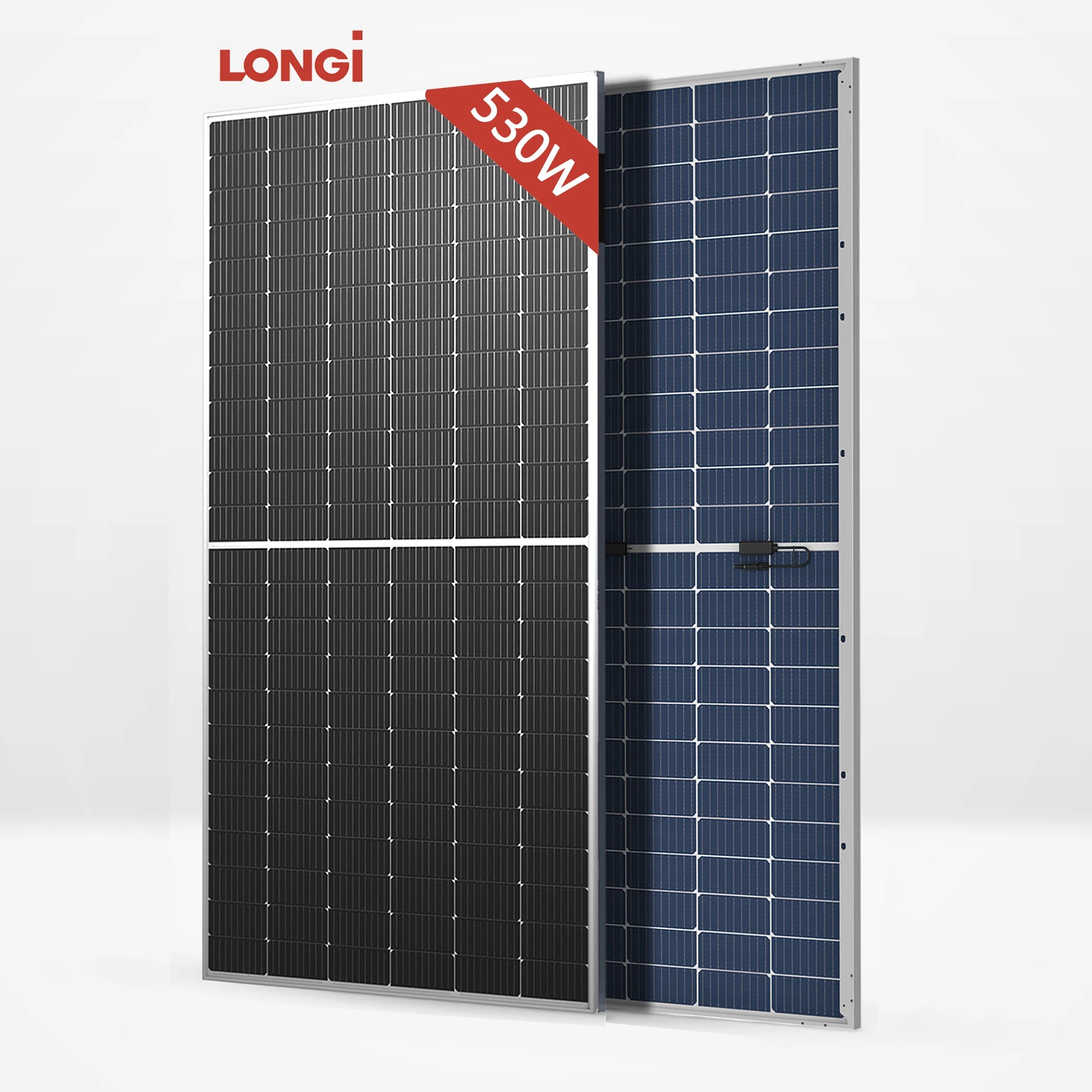 EU Warehouse in Stock Longi Solar Power Panel Bifacial Longi 525w 400w 530w 540w 1000W Solar Panel for Electricity