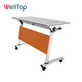 WELLTOP VT-03.926 Modern Iron Table Legs Solid Wood Commercial Office Furniture for Schools and Home Use