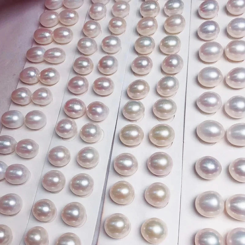 Factory Sale High Luster Drop Pearl Clean Face 3-10mm Natural Freshwater Rice Pearl Beads in Low Price