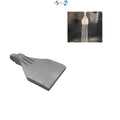 YS 1/4" BSPT AirJet Air Nozzle 1/4" Sandblasted 48mm Jet Air Cooling Water Drying Nozzle Air Jet Nozzle