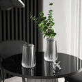 Stripe Flower Vase Mold for Resin Plaster Concrete Cement Pen Holder Silicone Mold