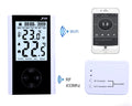 WiFi & RF Wireless Room Thermostat Wall Mounted Water Heating and Gas Boiler Heating Remote Control Temqperature Controller