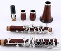 BB Rosewood Clarinet in Silver Gold Rose Gold Plating