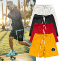 Mens Shorts Pockrt Sport Fitness Running Shorts 100% Polyester Mesh Short Pants Gym Workout Training Shorts for Men