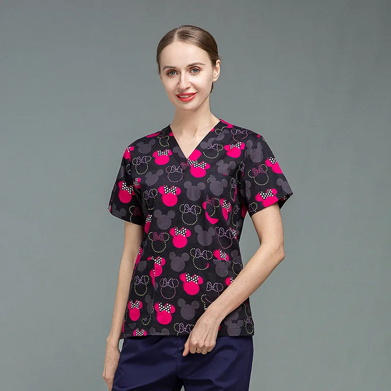 Good Quality Factory Directly Mickey Cotton t Shirt Unisex Cotton T-shirts for Men 100% Cotton
