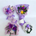 Factory Supply Forever Eternal Rose Forever Flowers Bouquet Dried Flower Bouquet Customize