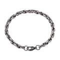 Luxury Jewelry Wholesale Vintage Making 6mm 316L Stainless Steel Link Chain Bracelet for Women