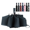 Auto Open/Close Travel Umbrella Mini Folding with Durable Fiberglass Frame Lightweight Windproof Rain Umbrella