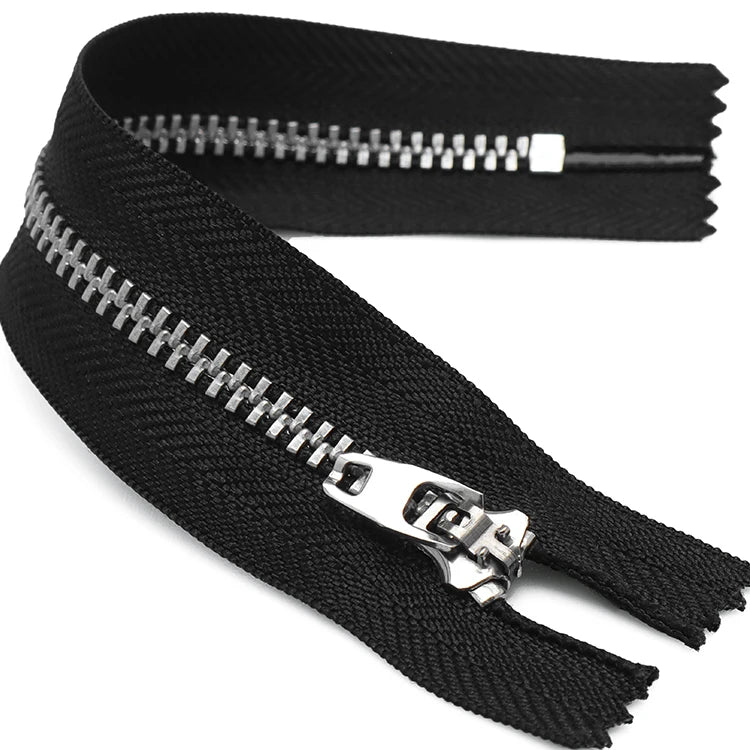 HVV 4.5yg Stainless Steel S/S Metal Zipper for Denim