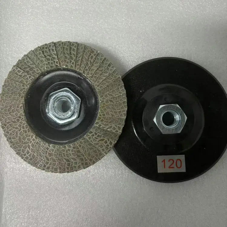 M14 Abrasive Flap Diamond Grinding Disc 60 Grit 4.5 Inch 115mm OEM Drills-king DKPP for Tiles Glass Marble & Metal