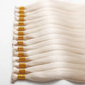 Quality Cuticle Aligned Russian 100% Raw Drawn Human Hair Remy Blonde Hair Bulk Women Remy Natural for Hair Extension Wholesale