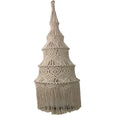 2023 New Customized Large Macrame Christmas Tree Macrame Christmas Tree Decoration Handmade Lampshade Christmas Tree W1461
