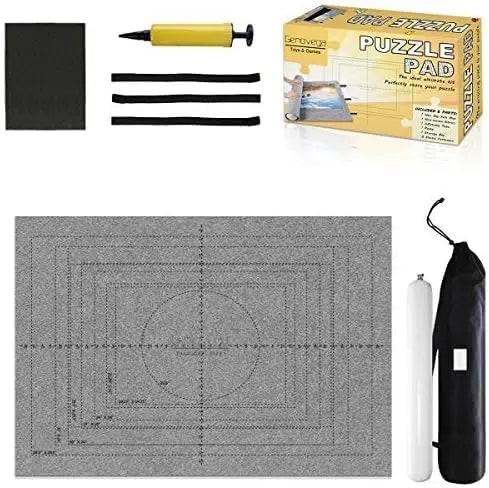 Jigsaw Puzzle Mat Roll up 2000 Pieces 1500 1000 Pieces Saver Large Puzzles Board for Adults Kids Felt Mat Organizer Pad Keeper