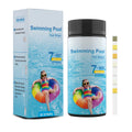 7 Way Swimming Pool Test Strips 50 Count Chlorine pH Hardness Water Test Kit for Pool Spa Hot Tub