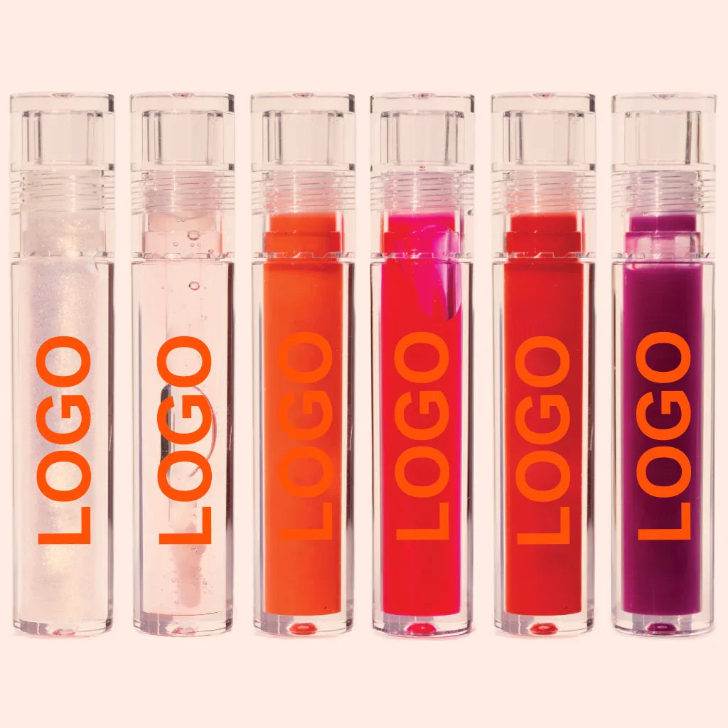 Custom Moisturizing Plumping Vegan Lip Gloss Jelly Private Label