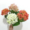 New Realistic Artificial Real Touch Sedum Flowers Artificial Berry Fruit Branch for Wedding Christmas Floral Decoration