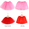 Women Girls Tutu Tulle Skirts Stage Performance 3 Layered Polyester Tutu Skirt with Lining Wholesale