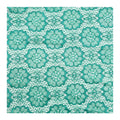 Wholesale 100% polyester green french tulle lace fabric for wedding evening dress custom design hollow floral lace fabric
