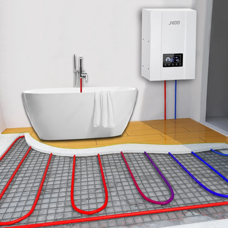 PV Ready JNOD Electric Combi System Boiler for Underfloor Heating and Instant Shower