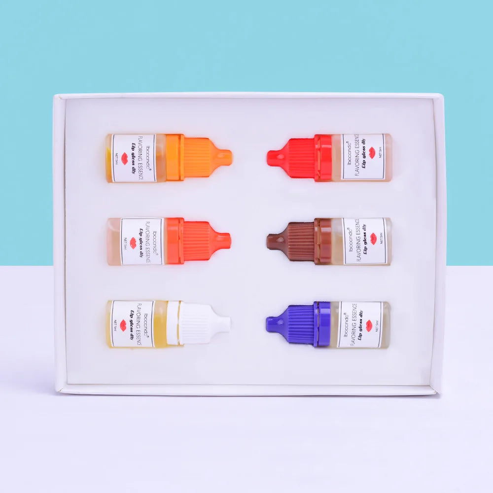 Ibcccndc DIY Flavoring Essence Pure Natural Plant Extract Relieve Tension and Stress Flavoring Essence with 6 Flavor