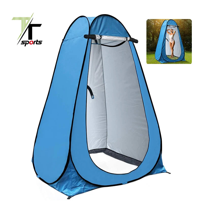 Hot Sale Camping Pop up Dressing Toilet Portable Set up Instantly Shower Awning Tent