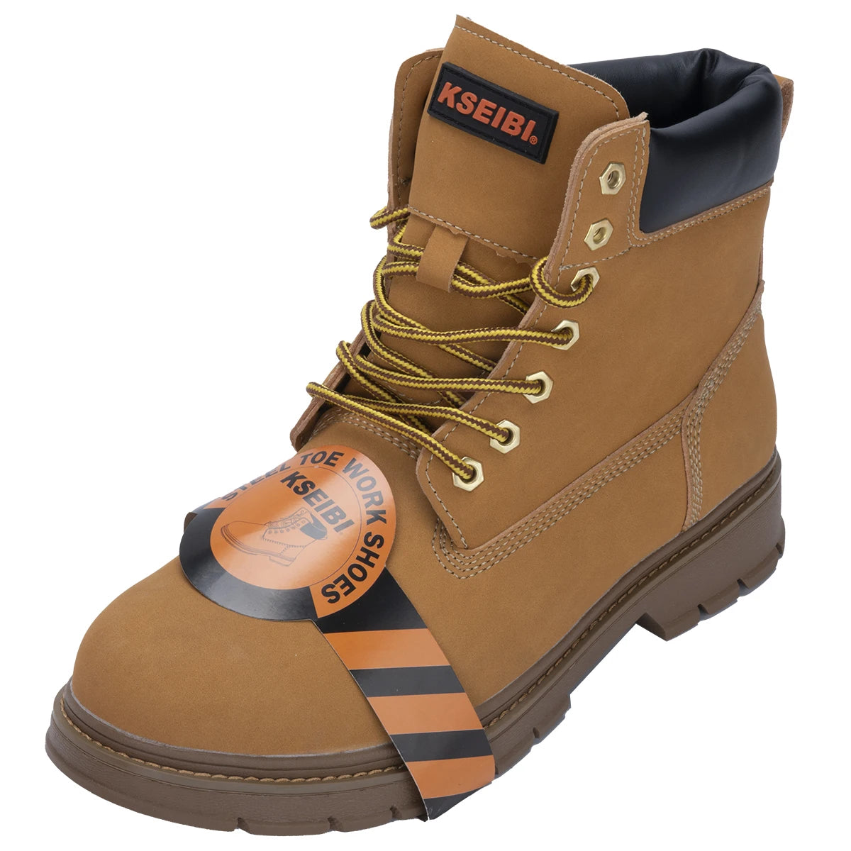 KSEIBI Construction Safety Shoes Safety Boot With Steel Toe Work Footwear PU Soles Work Tool Protect Tool