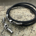 BXNK015 Fashionable Stainless Steel Jump Ring Lobster Clasp Connect Round Hole Cylinder End Cap DIY Screw Connector
