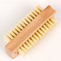 Custom Manicure Pedicure Care Two-side Cleaning Nail Fingernail Brush Natural Vegan Sisal Bristle Scrub Brush for Toes and Nails