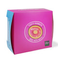 Custom Printed Biodegradable Cheaper Full Color Doughnut Cupcake pink Box Donuts for One Dozen