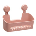 Taili Removable Wall Mounted Shelf Storage Basket Organizer Vacuum Suction Cup Shower Caddy for Toiletries Bathroom
