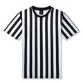 Womens & Mens Football Referee Shirt Round Neck Soccer Sports Referee Shirt  Umpire Shirt Jersey Customize