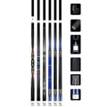 Top Quality 1/2 Real Carbon Fiber Hot Sale 58" 12.75mm Tip Pool Billiard Cue Stick on Sale