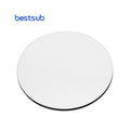 BestSub Wholesale Custom 9.5*0.3cm Sublimation Blanks Round Hardboard Acrylic Cheap Personalized Magnetic Fridge Magnet logo