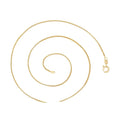 X000682699 Xuping Jewelry Fashion Simple Necklace 14K Gold Plated Wholesale Classic Hip Hop Box Chain Necklace