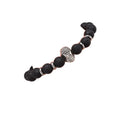 Matte Pearl Natural Stone Beaded Bracelet Lion Head Owl Leopard Spiderman Fashionable Lava Stone Meditation Power Bracelet-Gift