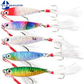Metal Jigs Fishing  Lead Slow Pitch Fall Jigs Lure  Shore Casting Saltwater Fishing Jigging Lure