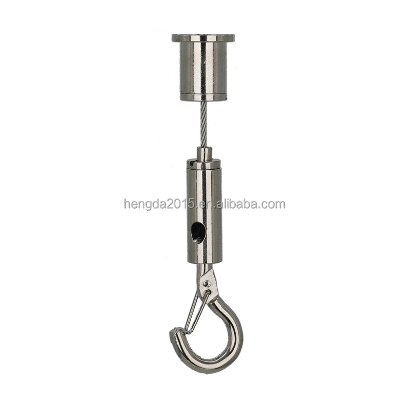 Factory Manufacture Brass Cable Gripper Suspension Kits Lighting Adjuster Light Lifters