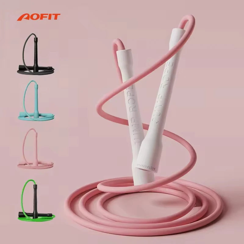 Skipping Rope With Ball Bearings Rapid Speed Jump Rope Cable and Memory Foam Handles Ideal for Aerobic Exercise