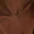 JOOLIM Ready to Shop High End Finish Stainless Steel Chain Necklace Layered Chain Necklace Gold Finish Necklace