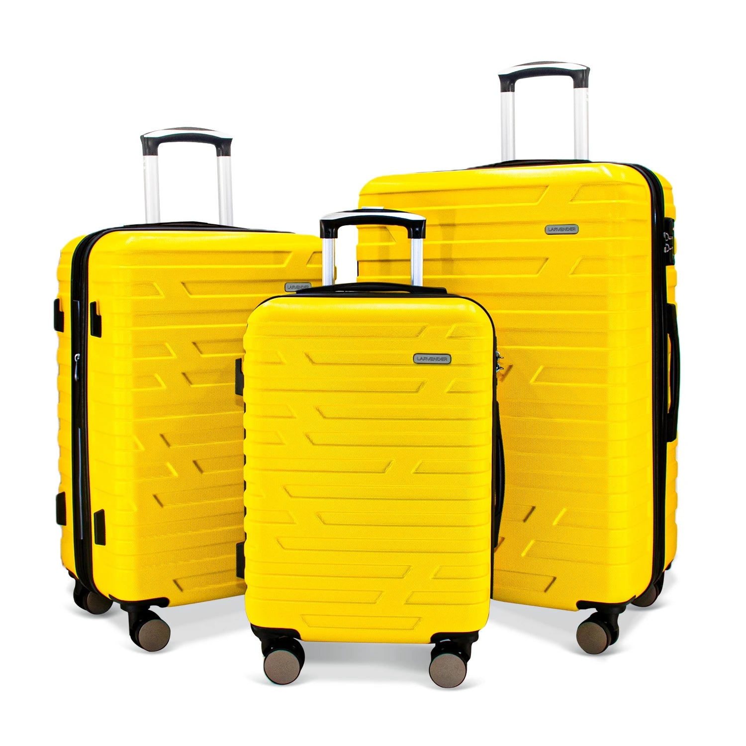 Customized 3 Pcs Luggage Set Travel Luggage Spinner Wheels Trolley Bag Suitcase ABS Travel Suitcase Luggage Bag