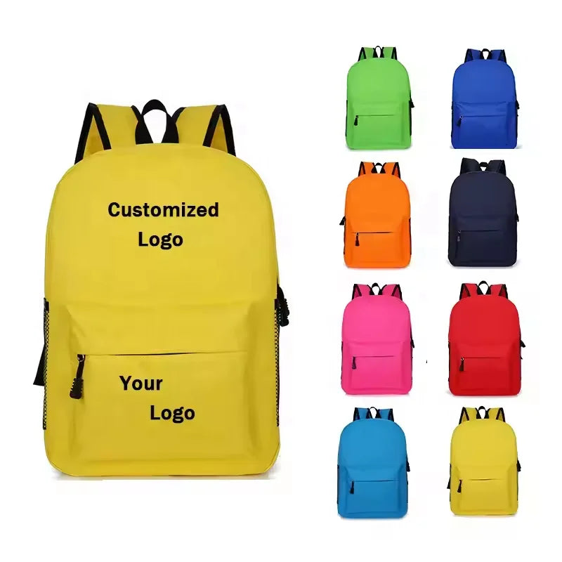 Durable Lightweight School Backpack for Kids Casual Business Style with Zipper Closure for Students and Children