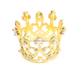 Custom Wholesale Metal Silver Gold Crown Napkin Ring for Wedding