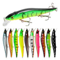 WEIHE  11.5CM 14G  Floating Minnow Wobblers 3D Eyes Perch Artificial Hard Swimbait Pike Carp Bass Pesca Crankbait
