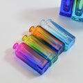2023 New Design Multicolor Colorful Gradient Clear Empty 5ml 8ml 10ml Perfume Bottle