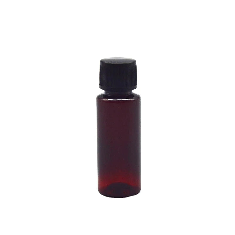 High Quality Plastic Light-proof Reagent Bottle 20ml Oral Liquid Cold Medicine Vial PET Plastic Bottle Vial