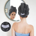 Microfiber Hair Towel Wrap Lightweight Design for Quick-Dry Home Hair Drying Frizz-Free Absorbent Dry Hair Turban
