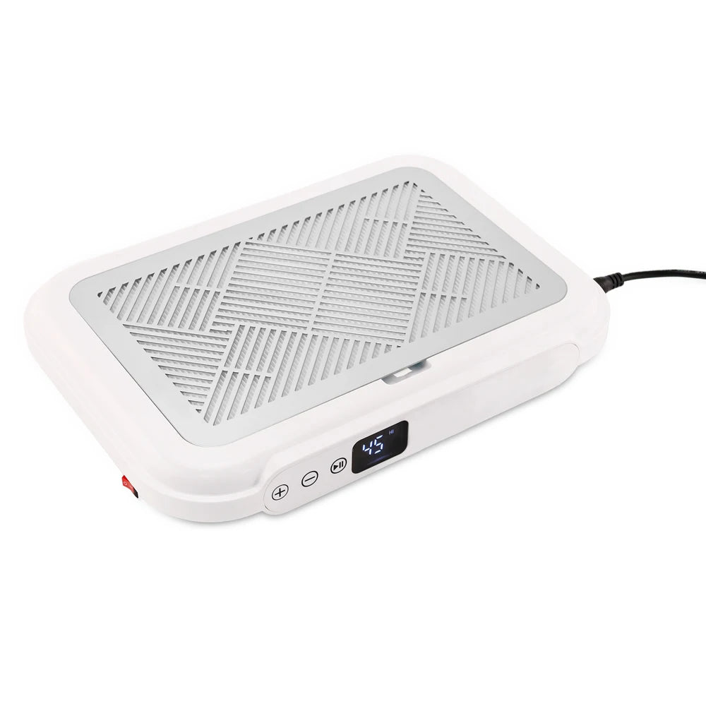 Professional 2 Fans Dust Collector Equipment Salon 170W Desktop Nail Vacuum Cleaner Suction Machine Powerful