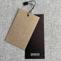 Luxury High-Class Paper Hang Tag Garment Accessories Apparel Label Hang Tag Custom Hair Extension Hang Tag With Printing Logo